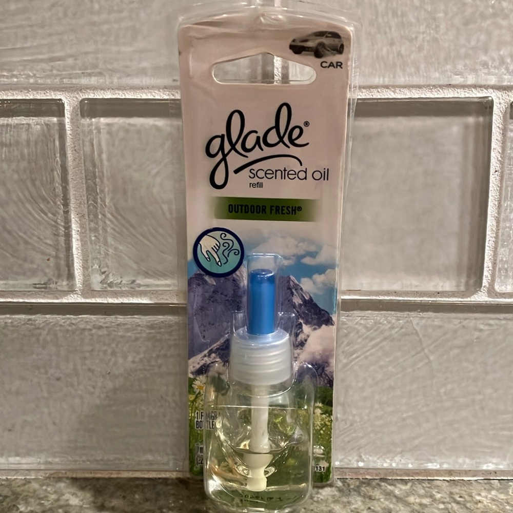 Glade Car Scented Oil Refill Car Air Freshener - OUTDOOR FRESH